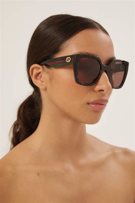 gucci glasses havana metal frame|gucci havana libre collection.